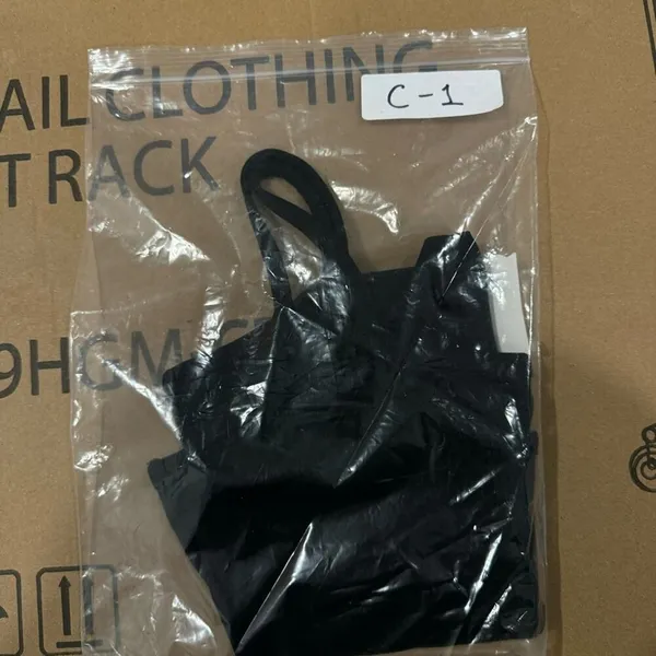 NWT Madewell‎ Tank Thong Bodysuit NO414 Minimalist Stretch XS Black - Image 8