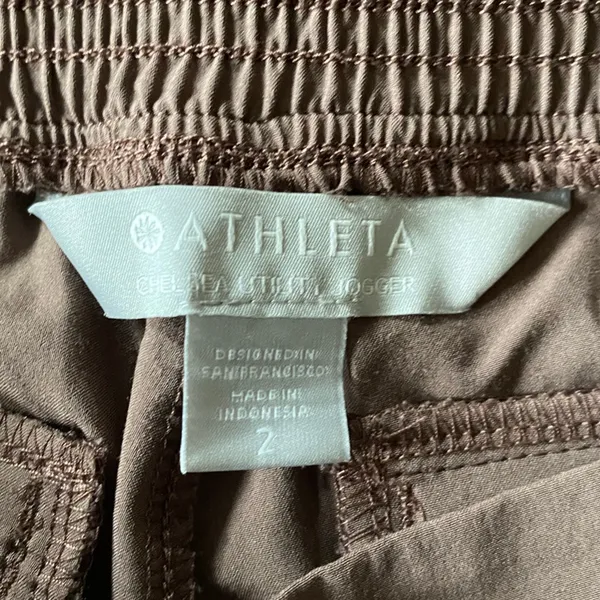 ATHLETA Chelsea Utility Joggers Mineral Brown Size 2 - Image 7