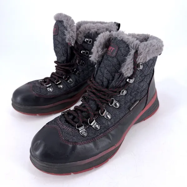 Jambu J Sport Everest Winter Boots Womens 8.5‎ Black Water Resistant Gorpcore - Image 2