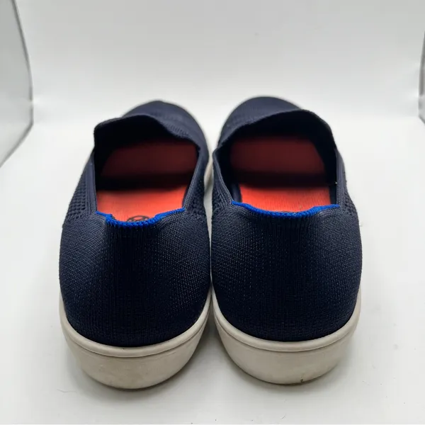 Rothy's The Sneaker Maritime Lattice Stitch Navy Slip On Shoes Women’s 9 EUC - Image 7