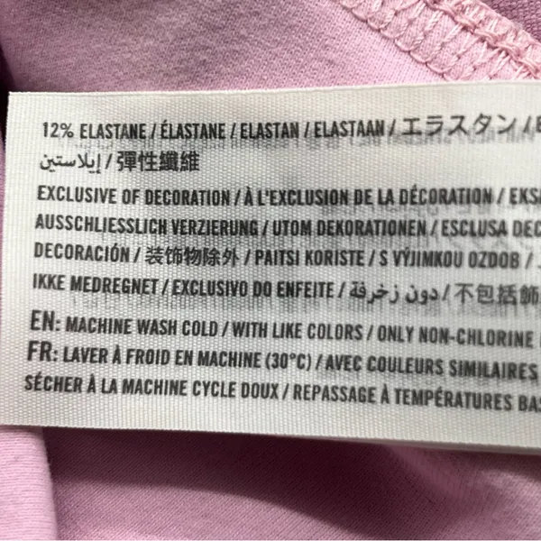 Abercrombie & Fitch Women’s Soft Collection Light Pink Crop Top Size XS - Image 7