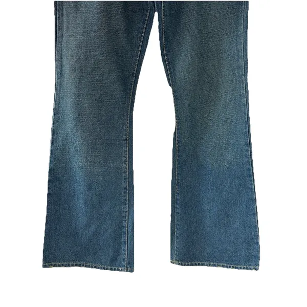VTG Abercrombie &‎ Fitch Y2K 100% Cotton Bootcut Jeans Women’s 6R Grunge 2000s - Image 5