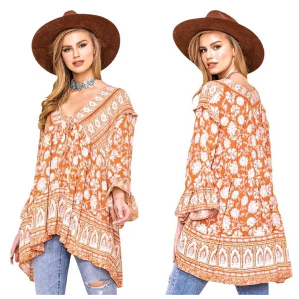 Free People moonlight dance tunic top - Image 13