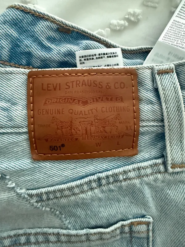 Levi’s Jean Shorts 501 - Image 3