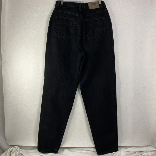 Route 66 Jeans Womens Black Relaxed Fit High Waist Denim Pants Casual *FLAW* GUC - Image 3