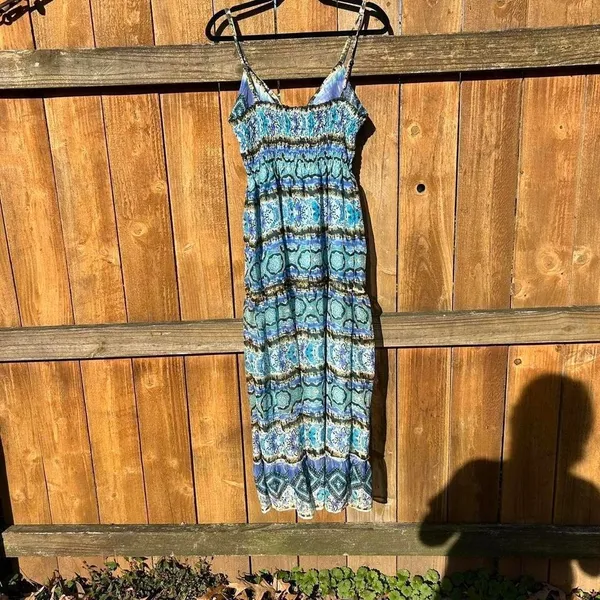 New glory y2k‎ whimsy sundress beach summer medium fairy date long - Image 6