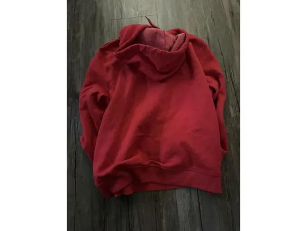 Aeropostale Juniors Large Hoodie & Sweat Pant Set Red Y2K - Image 2
