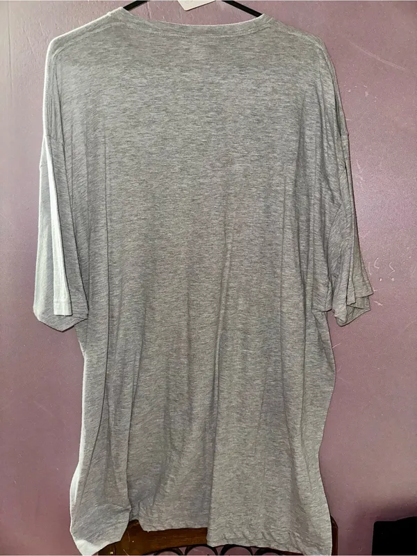 Tultex Gray Crewneck Tee - XXXL Plain Everyday Shirt - Image 2