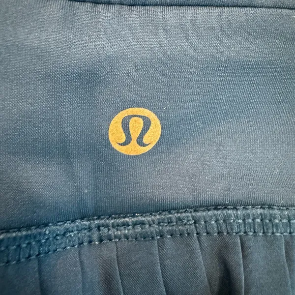 Blue Lululemon Pleated Mini Skirt - Image 3
