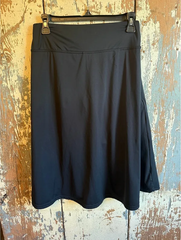 Women's black athletic skirt with hidden shorts, skort, size small - Image 4