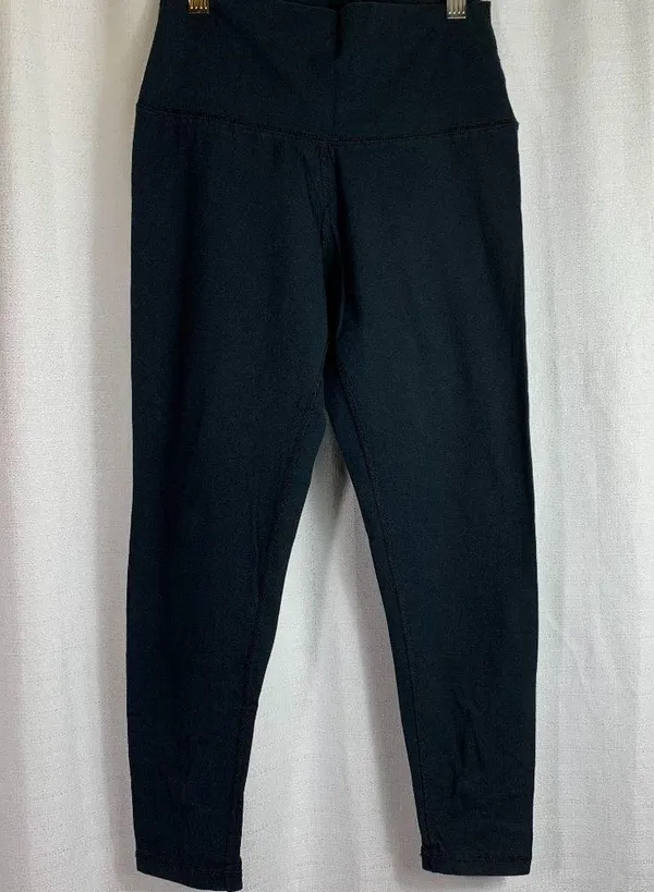 AERIE Capri Chill.Play.Move. legging stretch Pants Black Medium - Image 7