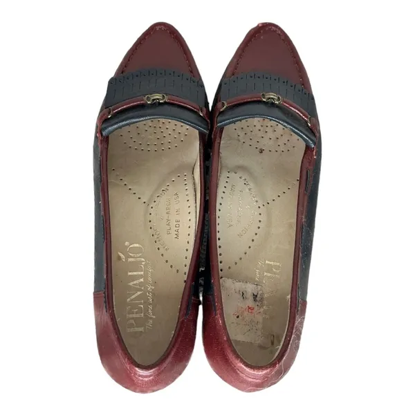 Vintage Penaljo Leather Loafers‎ Size 7.5 - Image 5