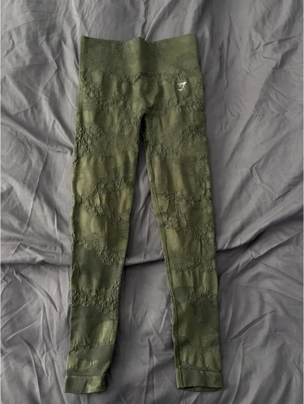 Gymshark adapt camo seamless leggings  - Image 4