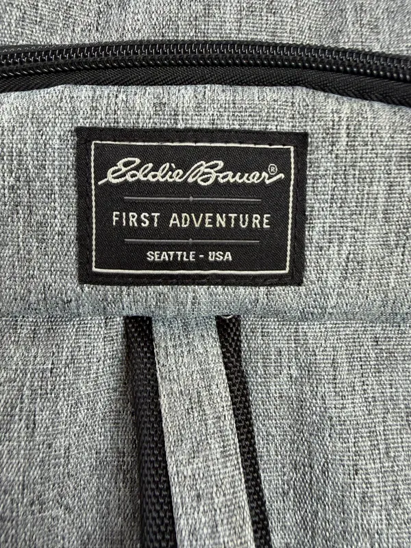 Eddie Bauer Diaper Bag for Infant Toddler - Gray Heather - Image 2