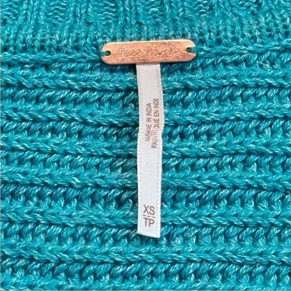 Free People Marlie Ribbed Pullover Sweater‎ in Mar Chiquita xs - Image 13