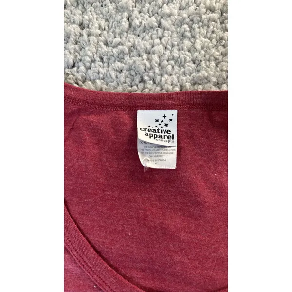 Creative Apparel Concepts University Of Alabama Crimson Tide Shirt Women XL - Image 3