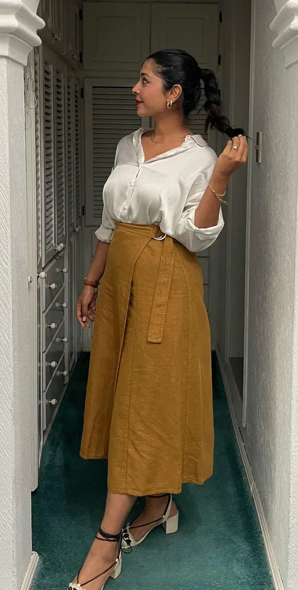 Zara Wrap Skirt - Image 4