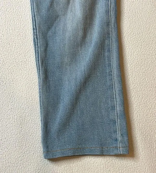 Abercrombie & Fitch Curve Love Ultra High Rise Ankle Straight Jeans - Image 6