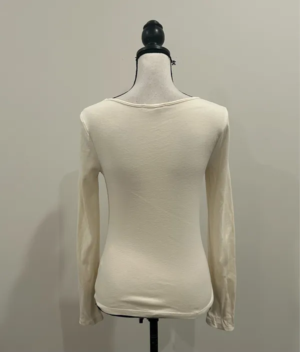 Double Zero Square Neck Top - Image 3