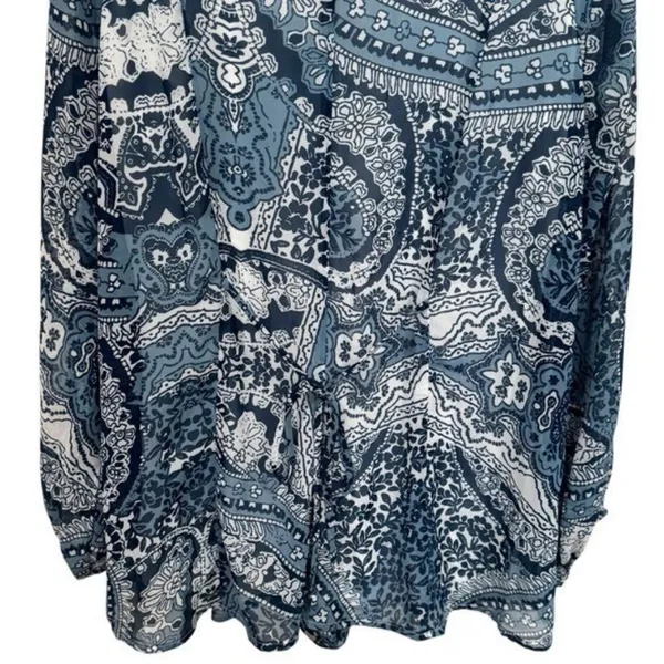 NEW Show Me Your MuMu‎ Paisley Long Sleeve Romper Cottagecore Rodeo Festival S - Image 9