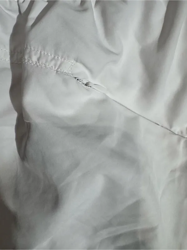 Women's White Sleep & Lounge Shorts with Elastic Waist - Image 4