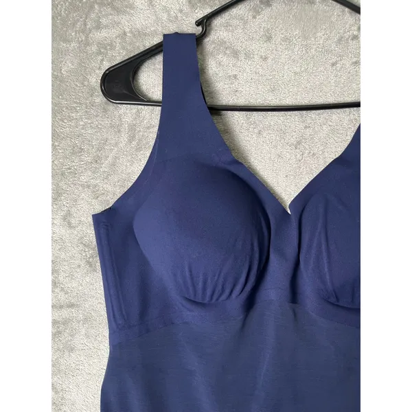 Honeylove LiftWear Seamless Shaping Tank Top‎ Size XL Shapewear Navy - Image 2
