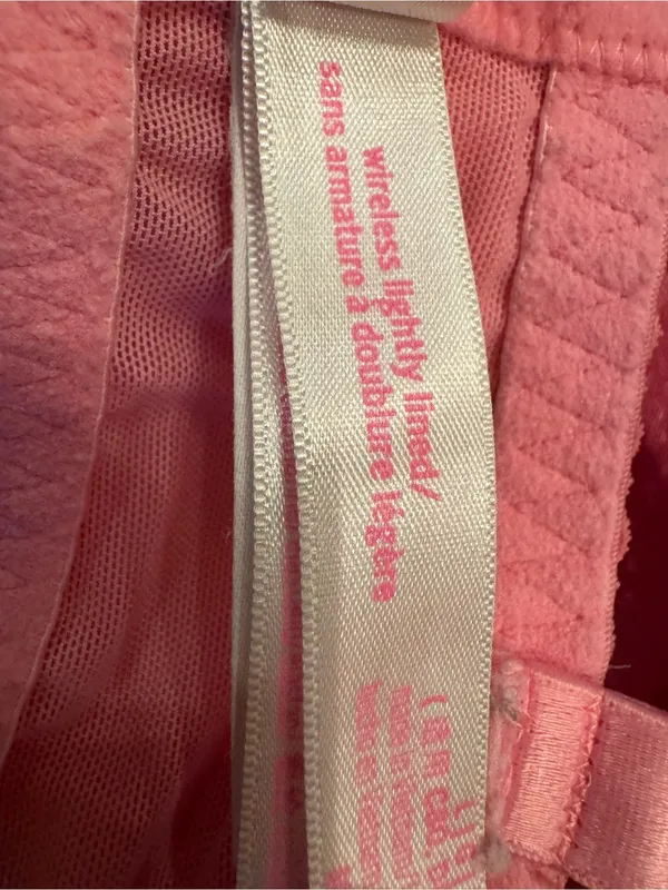 Victoria's Secret PINK Lace Lightly Lined Corset Top Bralette Pink Size L EUC - Image 7