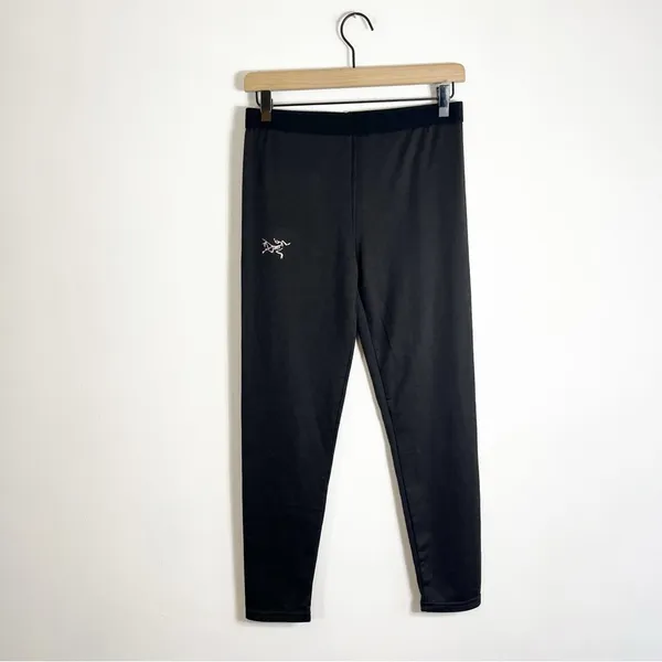Arcteryx Black Womens Baselayer Leggings High Rise XS - Image 3