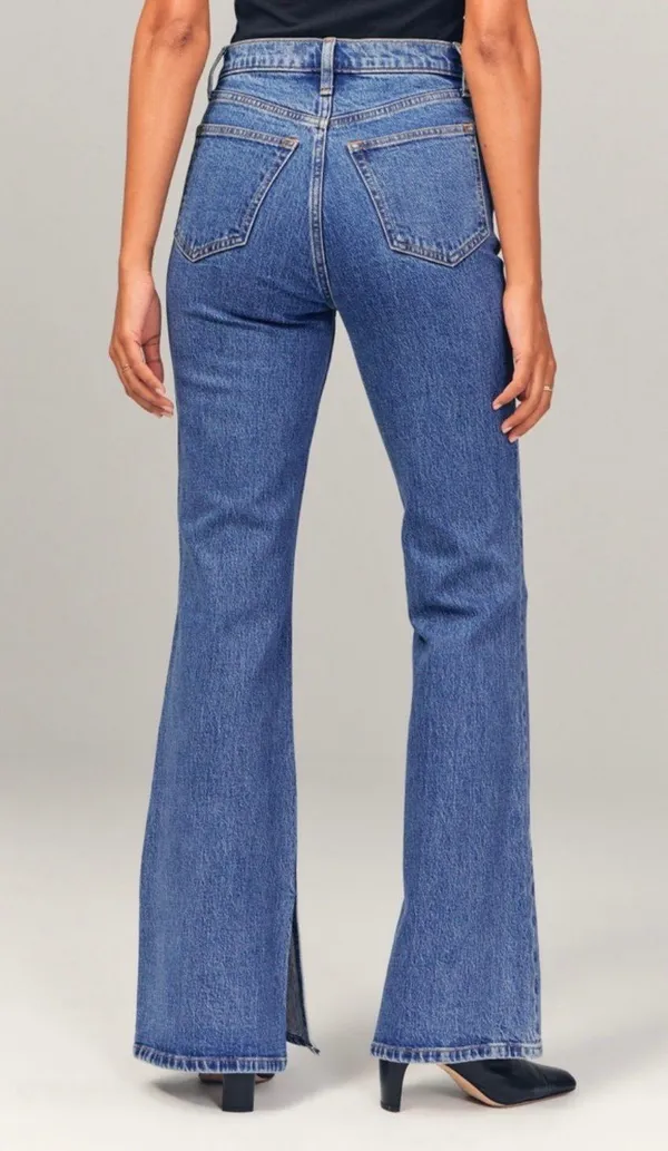 Abercrombie Vintage Flare Curve Love Jeans - Image 4