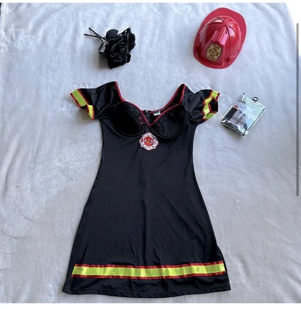 Dream Girl Light My Fire Costume Sz M - Image 2
