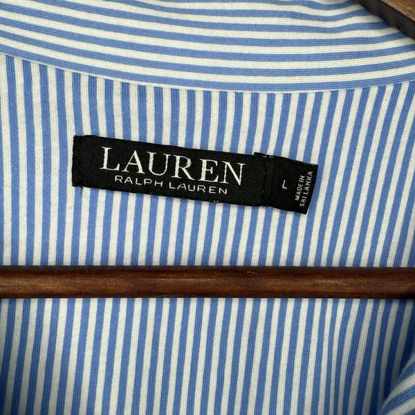 LRL Ralph Lauren Pajama Women's Size L Cotton 3/4 Sleeve Capri Pant Matching Set - Image 10