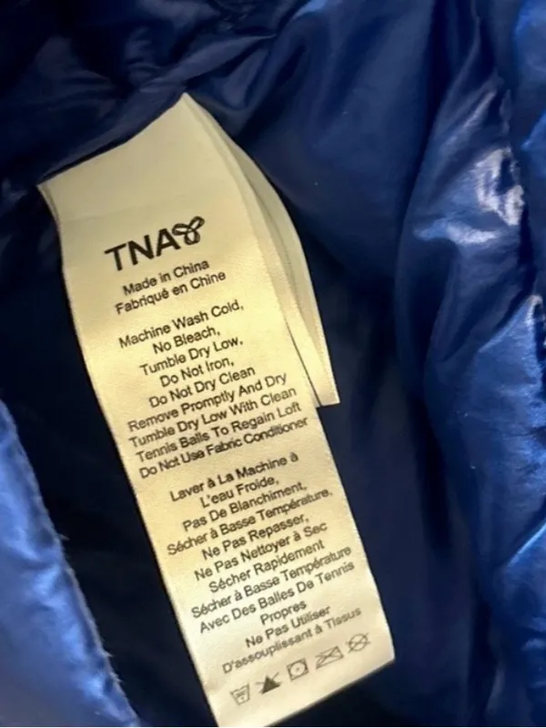 TNA Dynamic Vest Royal Blue Puffer Vest - Image 5