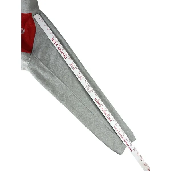 The North Face Khumbu Full Zip Jacket Red‎ Gray Women’s Large Outdoor Hiking - Image 9