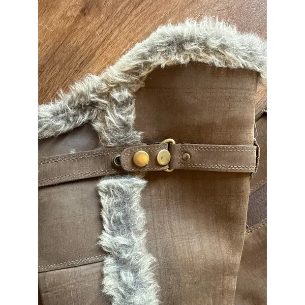 The North Face Brown Primaloft 200g Insulated Faux Fur Tall Boots‎ Womens 6 - Image 3