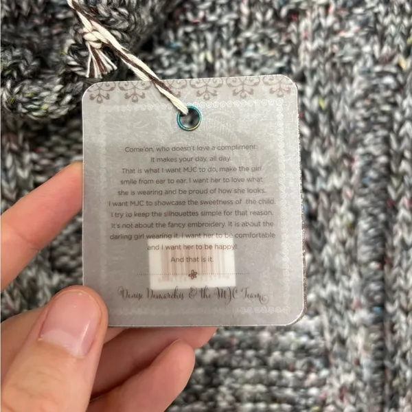 NEW Matilda Jane Evening Stroll Cotton Blend Turtleneck Poncho Sweater XS/S - Image 10