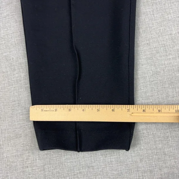 Spanx Pants Womens XS Black Ponte Tapered Pleated Pull On Stretch Dress - Image 3