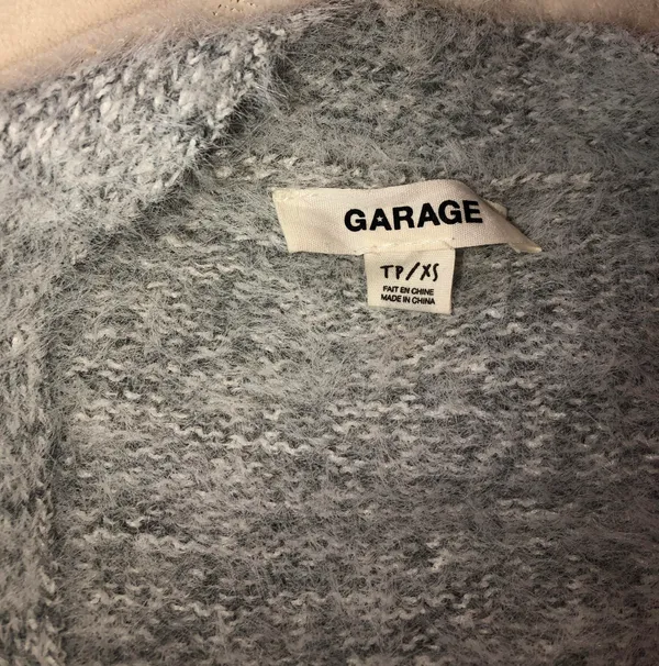 Garage Cropped Cardigan - Image 3