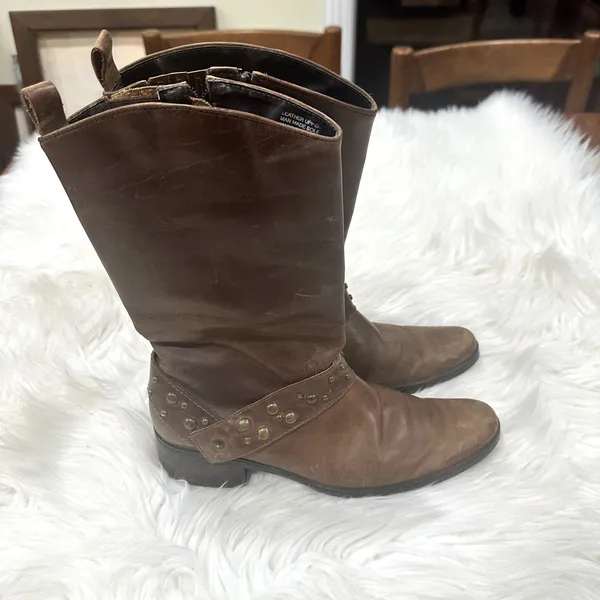 Matisse Studded Western Leather Cowboy Boot Sz 7 - Image 4