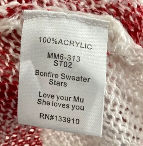 Bonfire Stars Oversized Sweater - Image 9