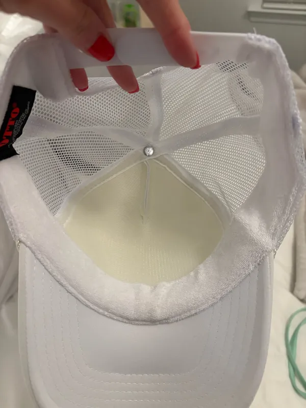 Hotworx Trucker Hat White - Image 3