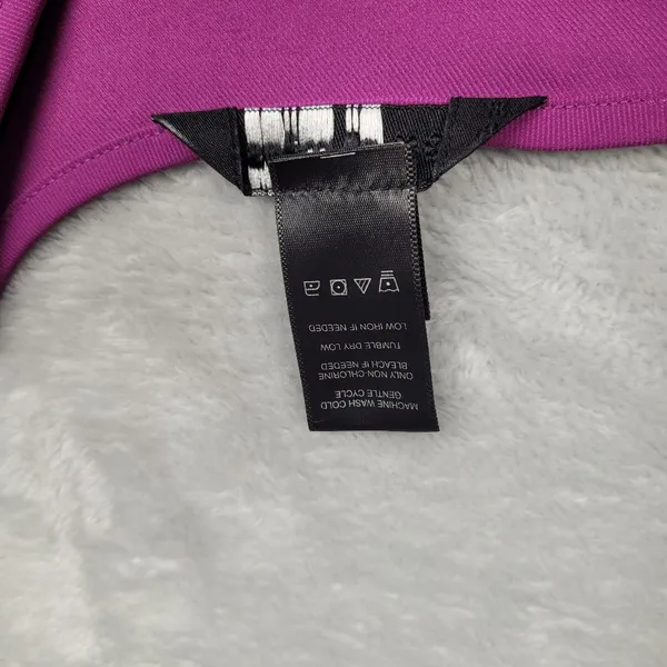 Ali Miles Women's Top Blouse Purple Short Sleeve Plus Size 1X - Image 6