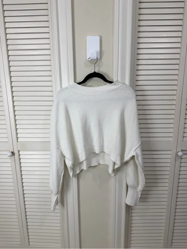 Free people Easy Street Crop Sweater - Image 5