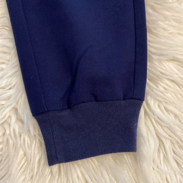 FIGS Technical Collection Pants size S inseam 30” waist 30” elastic navy blue - Image 9