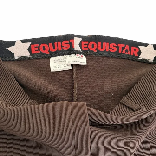 EquiStar Equi Tuff Womens 32 Brown Riding Breeches Knee Patch Equestrian - Image 6