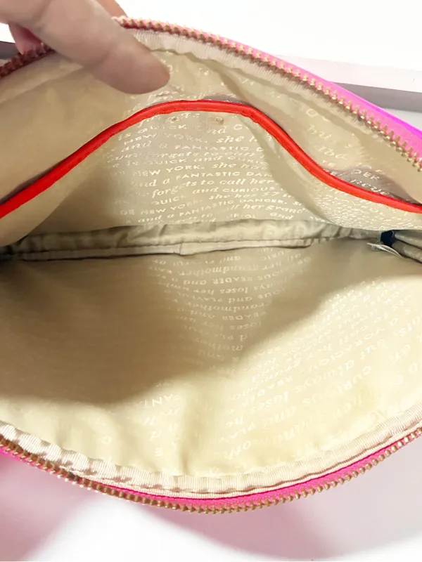 Kate Spade New York Brightspot Avenue Bryce IPad Crossbody Bag Bright Pink - Image 2