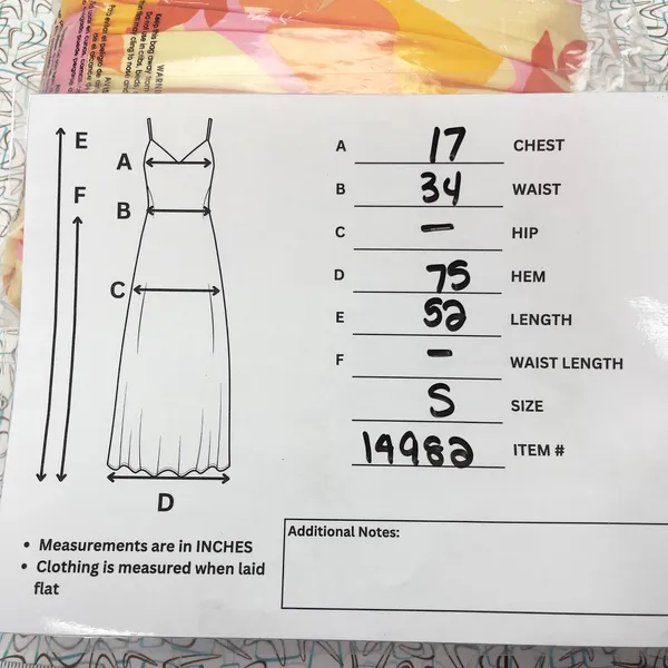 Abel The Label‎ Anthropologie Maxi Dress Small Tiered Flowy Boho Indie Hippie - Image 11