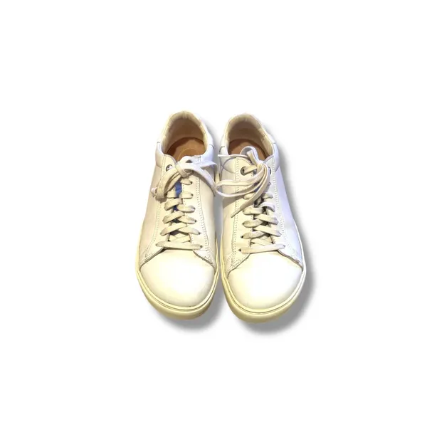 Birkenstock Bend Sneakers Size 40 White Leather Low Top Comfort Casual Walking‎ - Image 2