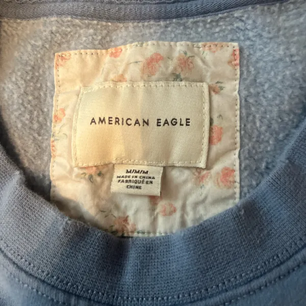 American Eagle Outfitters Blue Crewneck - Image 2
