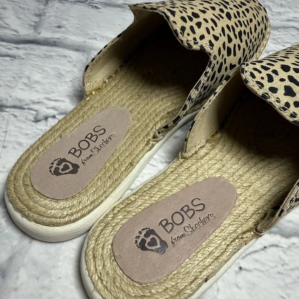 Bobs from Skechers City Shuffle in Leopard Print - Image 3