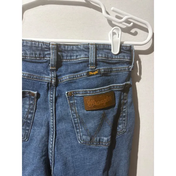 Wrangler Women Blue Denim Flare Bell Bottom Jeans‎ 28 x 34 - Image 7